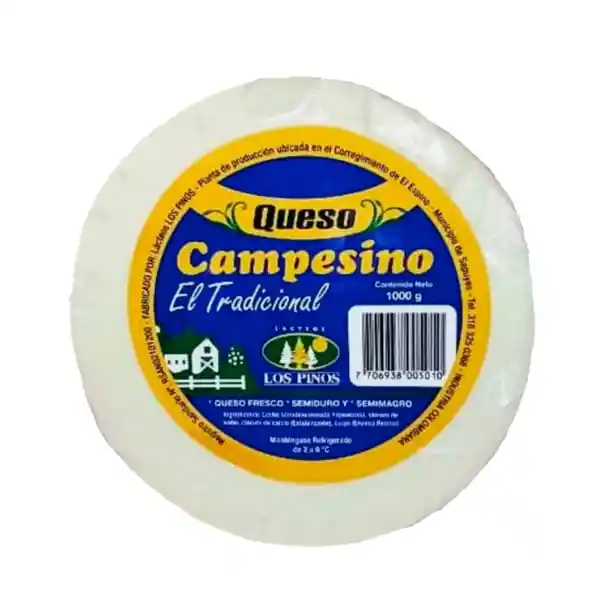 Queso Campesino Los Pinos Bloque