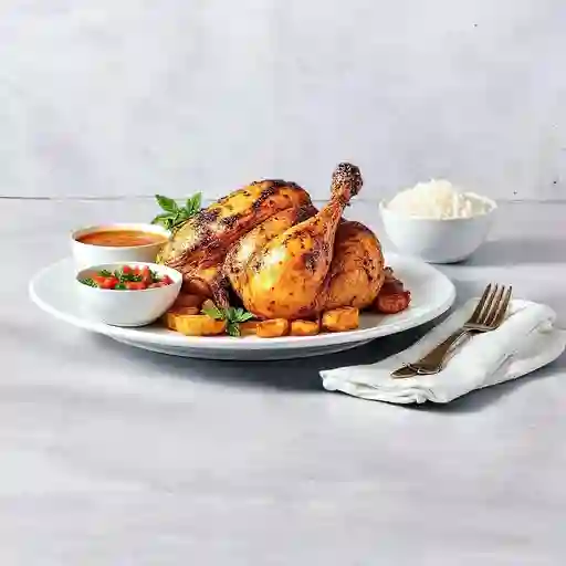 Medio Pollo Asado