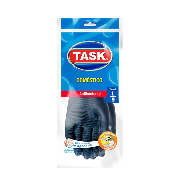 Task Guantes Profesional Antibacterial Talla L