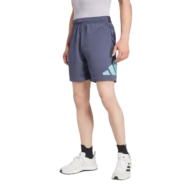 Adidas Pantaloneta Tr-Es Logo Sho Hombre Azul Talla XL7