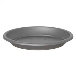 Plato Matera Plástico Capri Antracita Outzen