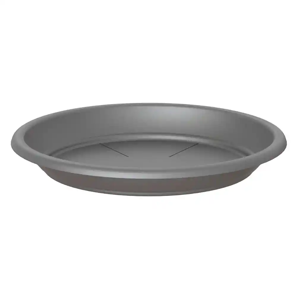 Plato Matera Plástico Capri Antracita Outzen