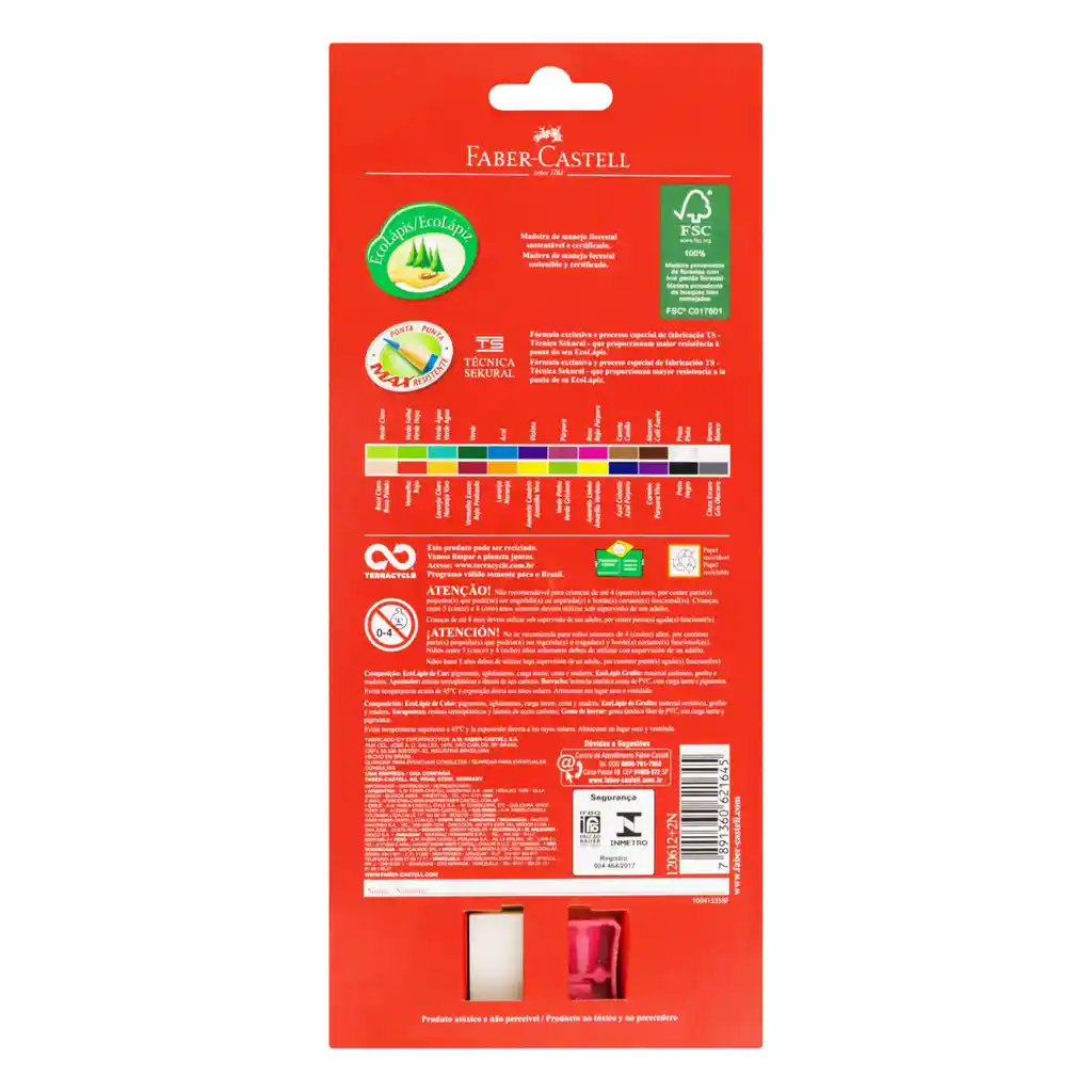   Faber Castell  Set Lapices De Color Mas Lapices De Grafito 
