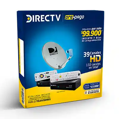 Directv Suscripcion Prepago 2 Decos