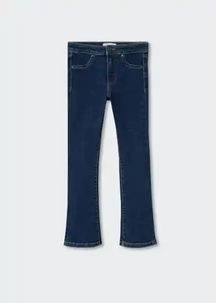 Jeans Trumpet Tejano Oscuro Talla 09 Niñas Mango