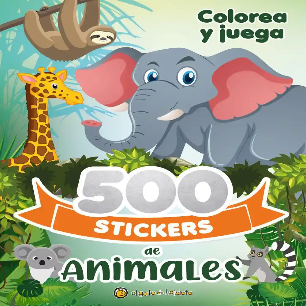 500 Stickers -animales Guadal