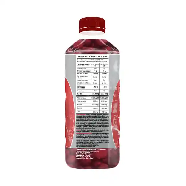 Suerox Bebida Fruto Rojo Con 5 Iones 630 mL