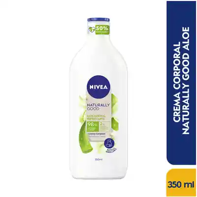 Nivea Crema Corporal Naturally Good con Aloe Vera Piel Normal