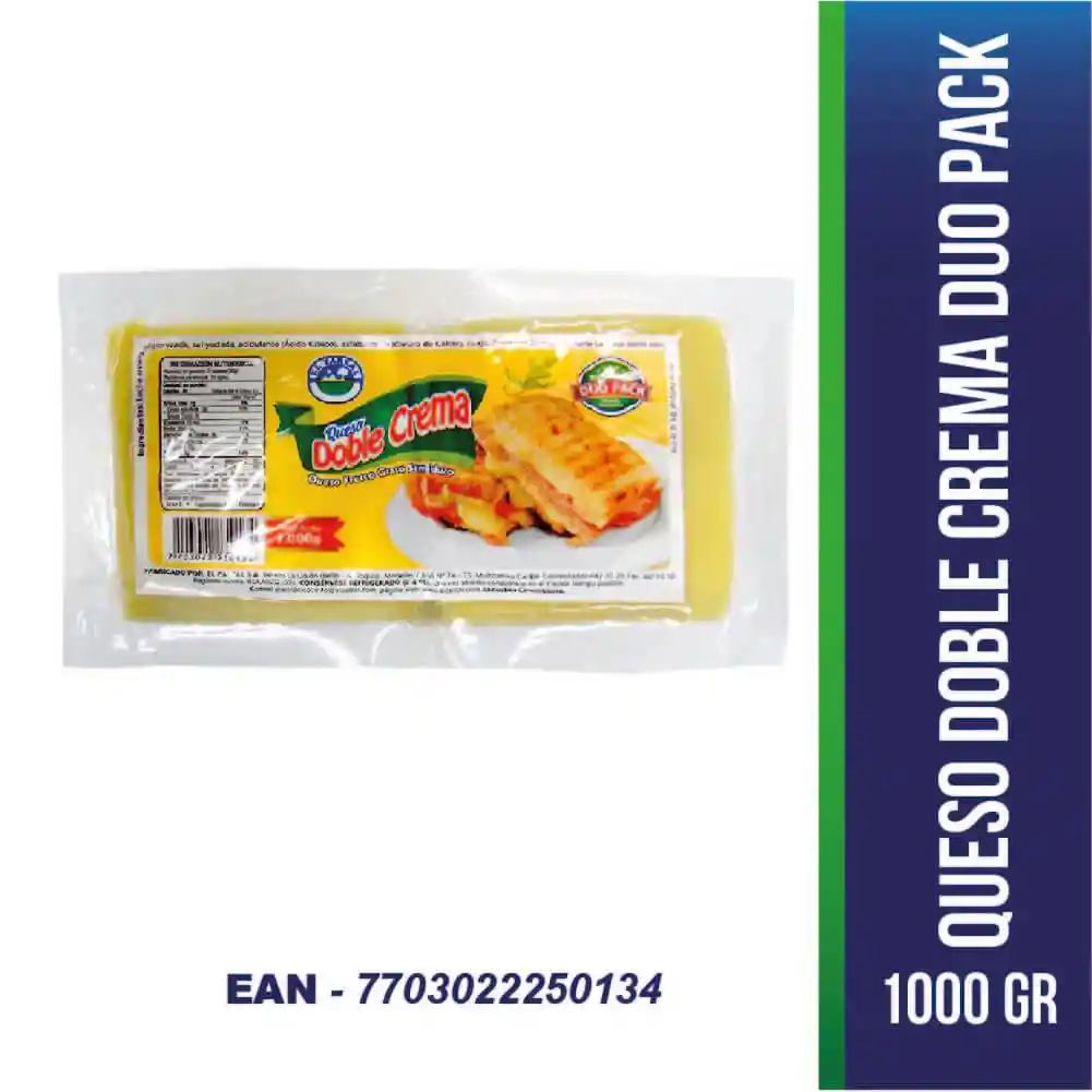 El Zarzal Queso Doble Crema 