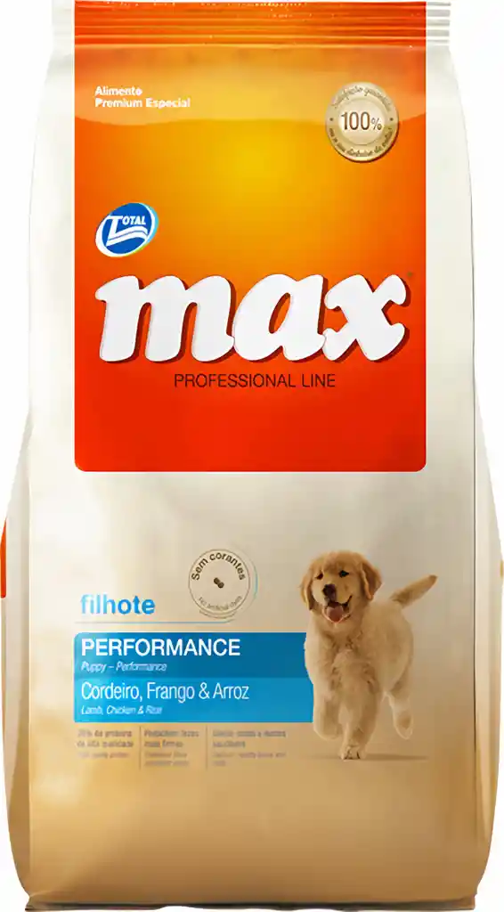 Max Alimento para Perro Cachorro Performance