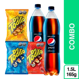 Combo de Todito Mix Bbq Natural + Pepsi Cero 1.5L