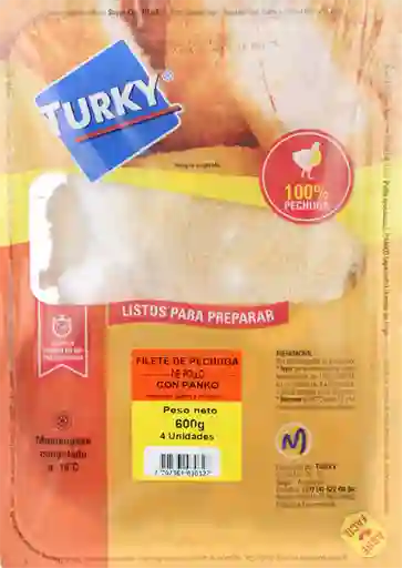 Turky Filete de Pechuga de Pollo Apanados