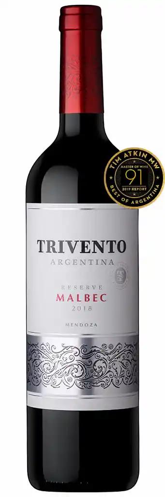 Trivento vino tinto.