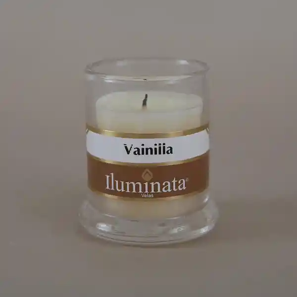 Iluminatt Vela Iluminata Vaso Pequeño Vainil