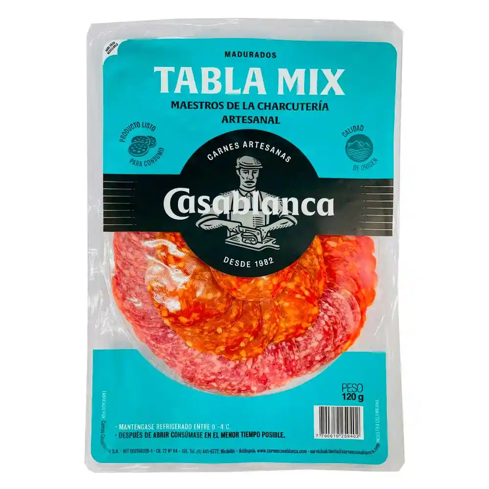 Casablanca Tabla Mix Madurados