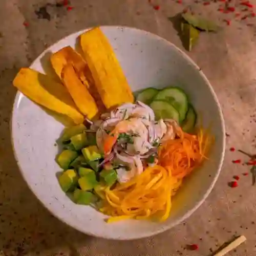Bowl de Camarón Acevichado