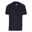 Adidas Camiseta M Fi Camo Manga Corta de Hombre Azul Talla 11.5