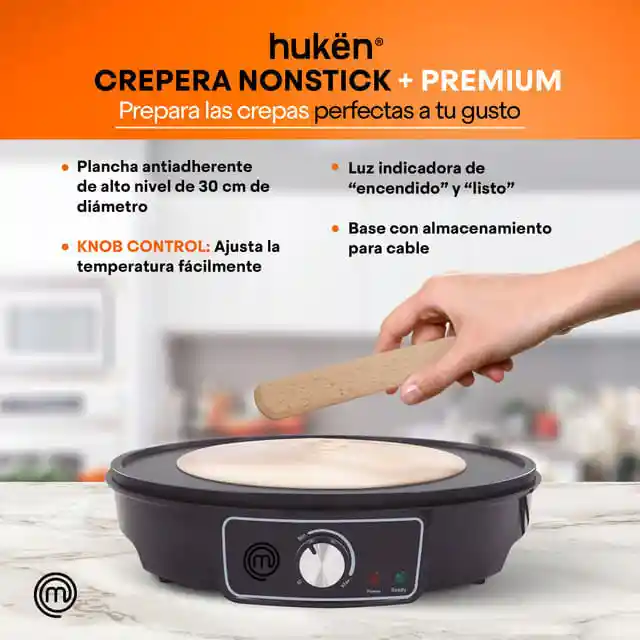 Crepera Eléctrica Premium