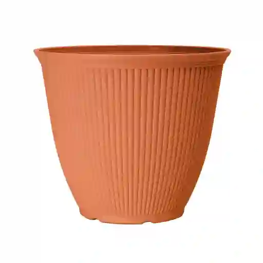 Maceta Plástica Billie Terracota Outzen