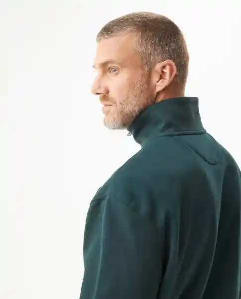Buzo Open High Neck Verde Galloway Ultraoscuro T. M Chevignon