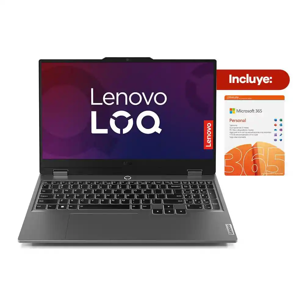 Portatil Gaming Lenovo Loq Intel Core I5 12450hx Ram- 24 Gb 512 Gb Ssd -