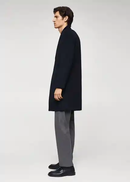 Abrigo Dalan Navy Talla S Hombre Mango