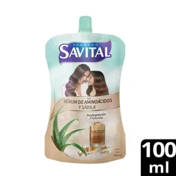 Savital Shampoo Restauración Profunda Aminoácido 100 mL
