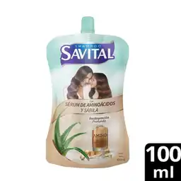 Savital Shampoo Restauración Profunda Aminoácido 100 mL