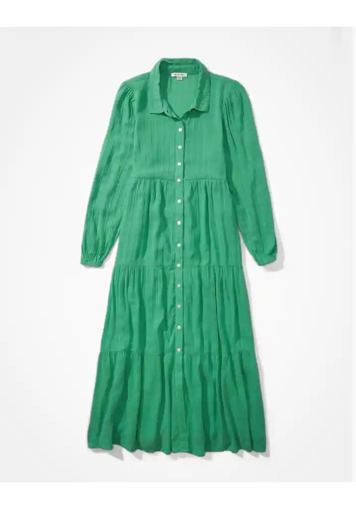 Vestido Mujer Verde Talla MEDIUM 400386742066 American Eagle