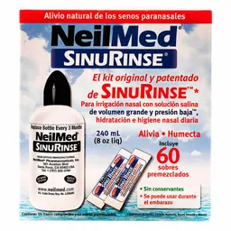NeilMed Solución Nasal Sinus Rinse para Adulto