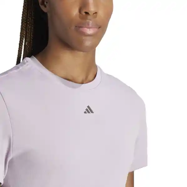 Adidas Camiseta D4t Hiit Sc T Mujer Morado Talla M IU1122