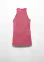 Vestido Siena Fucsia Talla S Mujer Mango