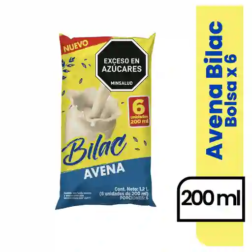 Bilac Bebida de Avena con Leche Entera