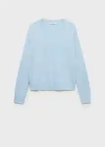 Saco Jersey Lukav Celeste Talla XL Mujer Mango