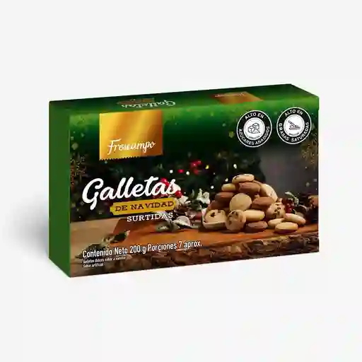 Galletas Navidad Caja Frescampo