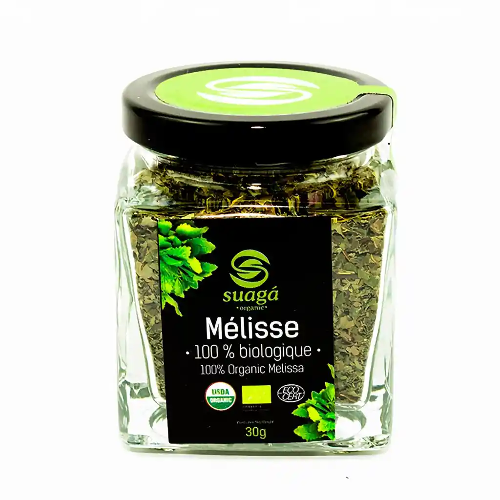 Suagá Condimento de Toronjil Orgánico Deshidratado