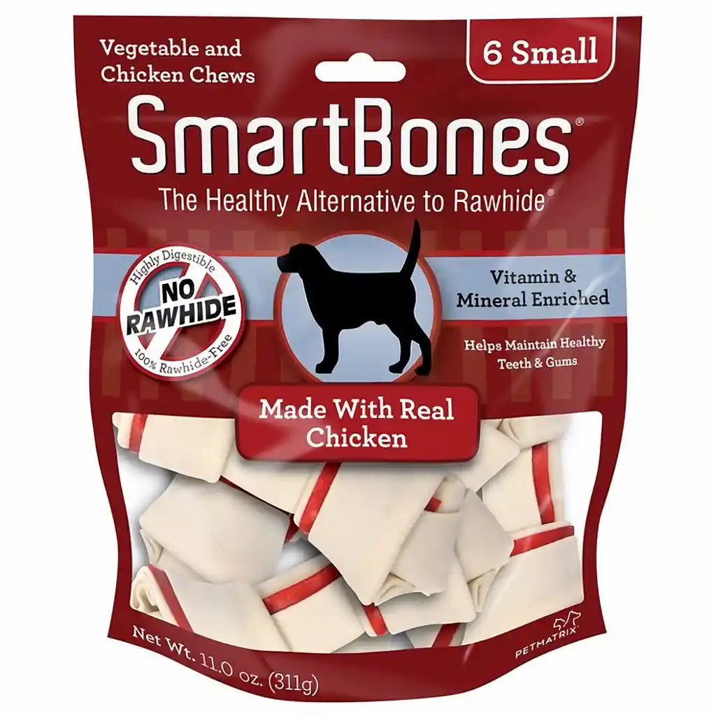 SmartBones Snack para Perro Sabor a Pollo Small