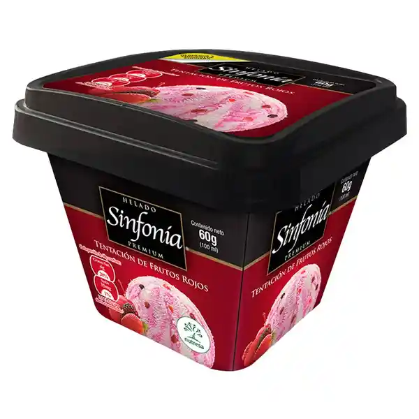 Helado Frutos Rojos Sinfonía