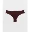 Panti Borgoña Talla Large Aerie American Eagle