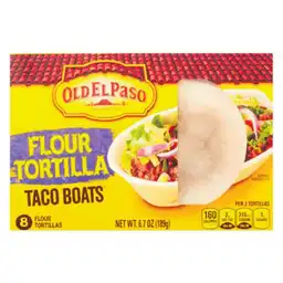 Flour Tortilla Taco Boat