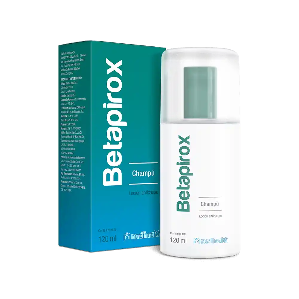 Betapirox Champú Loción Anticaspa