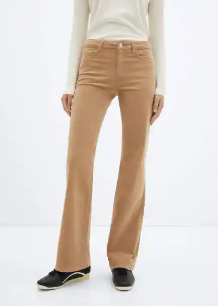 Jean Fionap Camel Talla 32 Mujer Mango