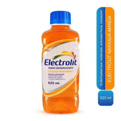 Electrolit Suero Rehidratante con Sabor Naranja y Mandarina