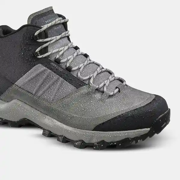 Quechua Botas Impermeable Mid Hombre Gris Talla 39 MH500