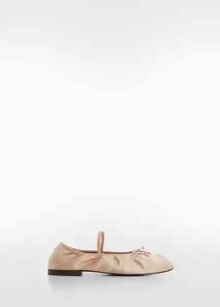 Zapatos Andrea Beige Talla 39 Mujer Mango