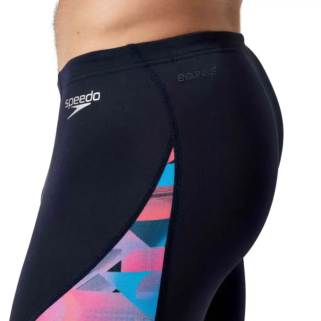 Pantaloneta de Baño Jammer Allover Digital V-cut Hombre Negro-30