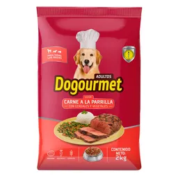 Dogourmet Alimento Para Perro Adulto Carne a la Parrilla 2 Kg