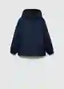 Abrigo Anorak Pepe7 Navy Talla 11 Niños Mango