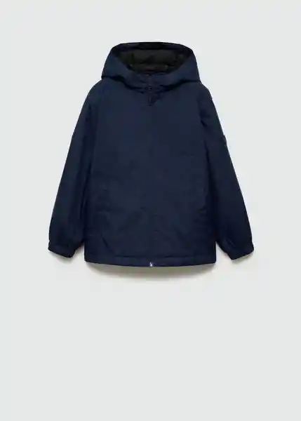 Abrigo Anorak Pepe7 Navy Talla 11 Niños Mango