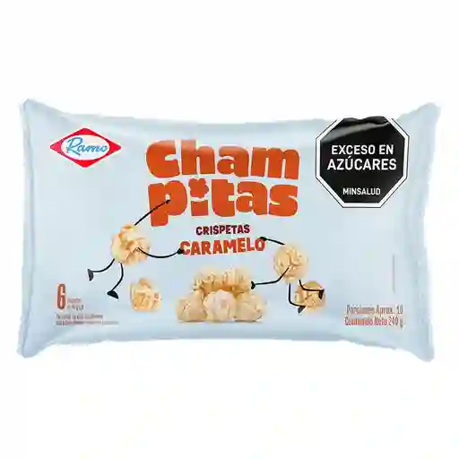 Champitas Caramelo 6 UND X40G